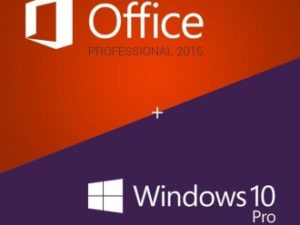 LICENCIA WINDOWS 10 PRO 32BITS/64BITS + OFFICE 2016 PRO PLUS